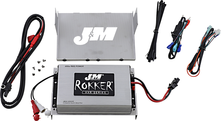 4405-0686 - J & M 400W 2-Channel Amp Kit - '06-'13 Street Glide/Ultra JAMP-400HC06