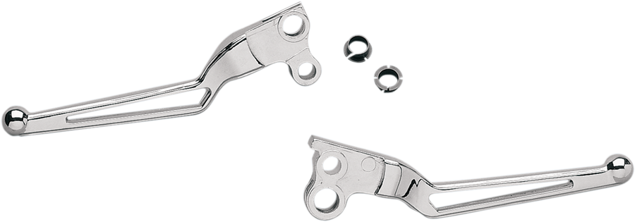 DS-273150 - DRAG SPECIALTIES Clutch/Brake Lever Set - Stealth Series 273150-BC3-N