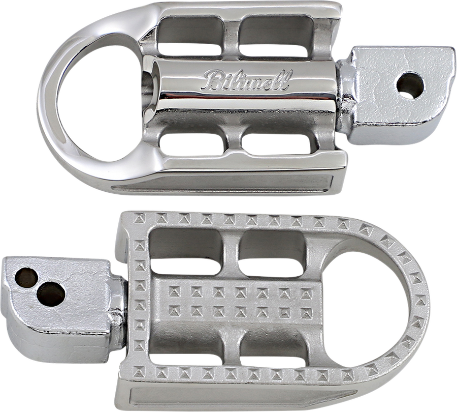 1620-2164 - BILTWELL Mushman Passenger Footpegs - Polished - M8 7002-302-04