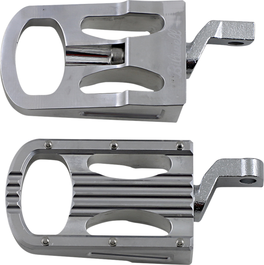 1620-2174 - BILTWELL XL Step Footpegs - Polish 7006-303-02