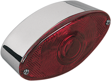 DRAG SPECIALTIES Taillight - Cat Eye - Red Lens 12-0042LEDBXLB1