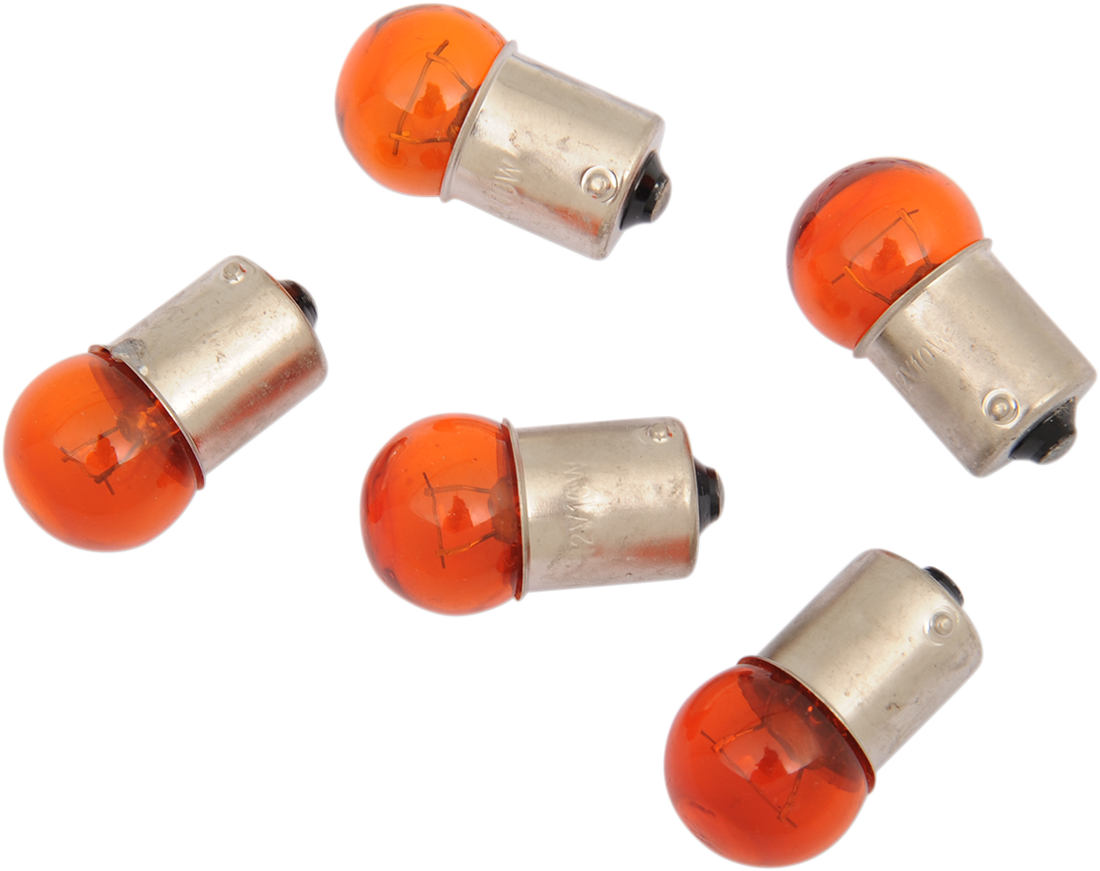 DS-282002 - DRAG SPECIALTIES Globe Bulbs - Amber 20-6589AB-BC202