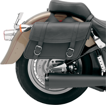 3501-0088 - SADDLEMEN Highwayman Slant-style Saddlebags - Medium X021-02-040