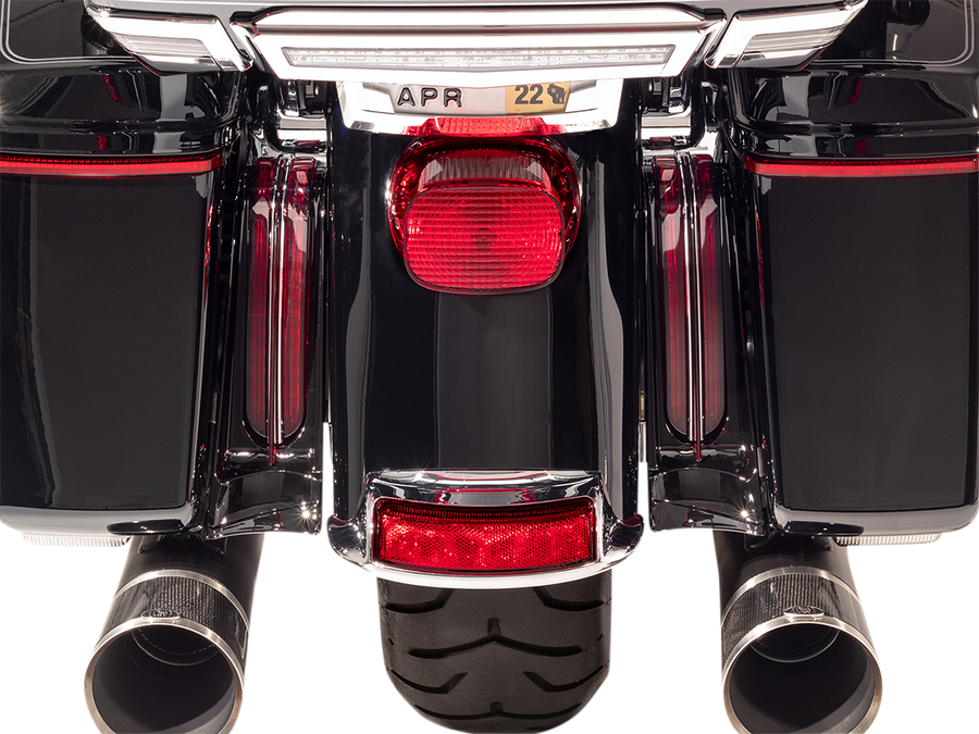 2040-2676 - CIRO Filler Panel Lights - Red - Black 40049
