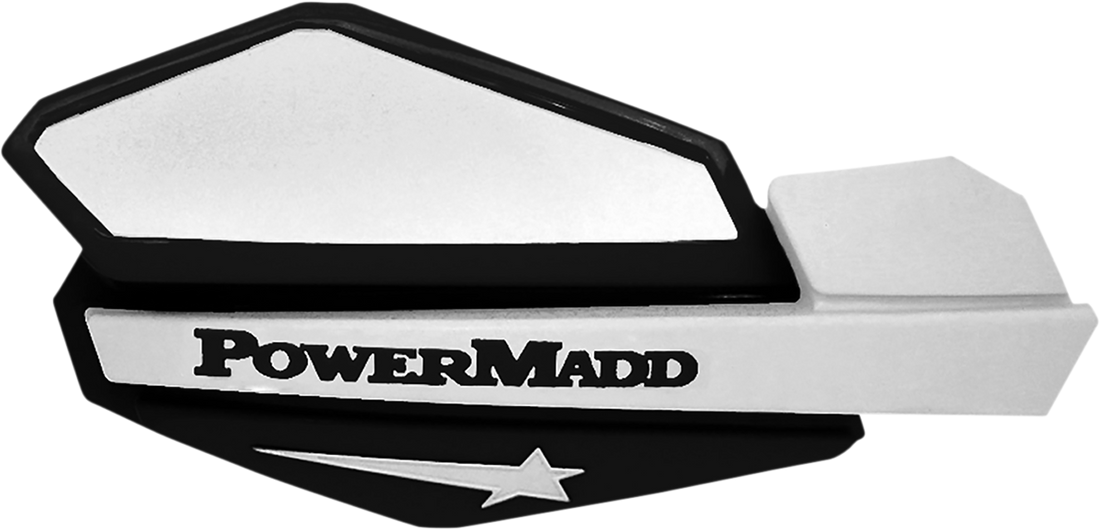 0635-1727 - POWERMADD Handguards - Black/White 34228