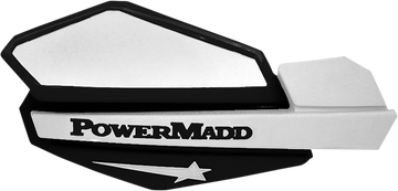 0635-1727 - POWERMADD Handguards - Black/White 34228