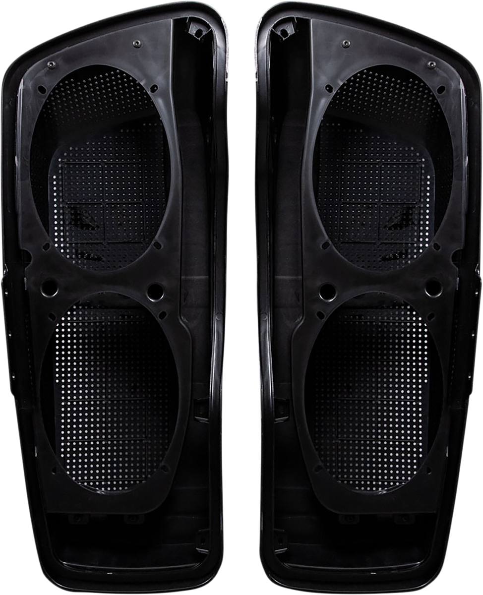 3501-1654 - SADDLE TRAMP Saddlebag Lid Dual 6x9 Speaker Adapter - 14+ BC-HDD6X9-14U