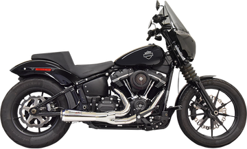 1800-2489 - BASSANI XHAUST 2:1 Short Exhaust - Chrome 1S73