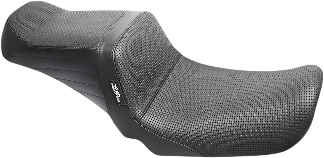 0803-0686 - LE PERA Tailwhip Seat - Basketweave - Black - FXD '99-'03 LN-581BW