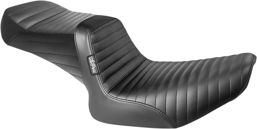 0801-1316 - LE PERA Tailwhip Seat - Pleated - Black - FL '08-'22 LK-587PT