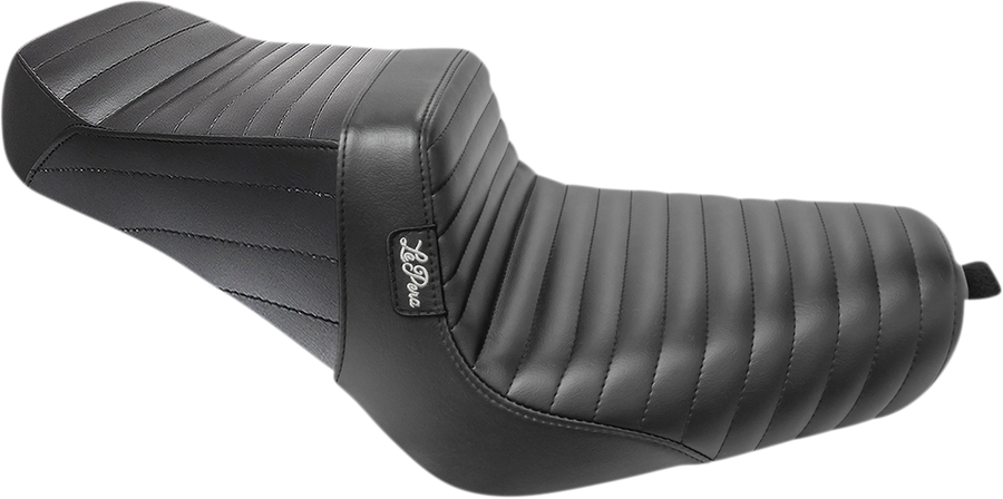 0804-0770 - LE PERA Tailwhip Seat - Pleated - Black - XL '10-'22 LK-586PT