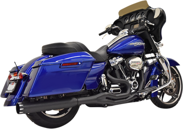 1800-2493 - BASSANI XHAUST 2:1 High Horsepower Exhaust - Black 1F78TB