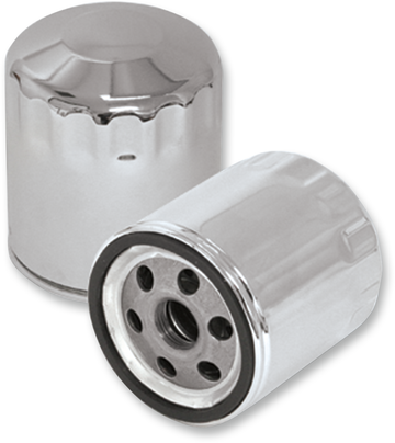 0712-0539 - S&S CYCLE Oil Filter - Chrome 31-4102A