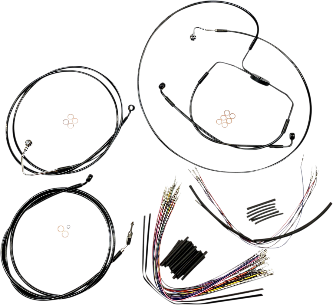 0662-0746 - MAGNUM Control Cable Kit - XR - Black 486001