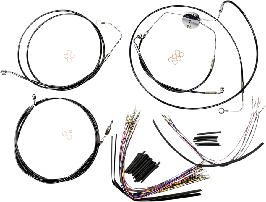 0662-0748 - MAGNUM Control Cable Kit - XR - Black 489001