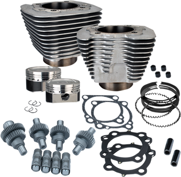 0903-1301 - S&S CYCLE Hooligan Kit - 883-1200 - Silver 910-0700