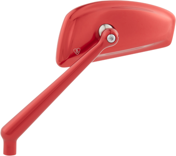 0640-1464 - ARLEN NESS Tearchop Mirror - Red - Lefthand 510-014