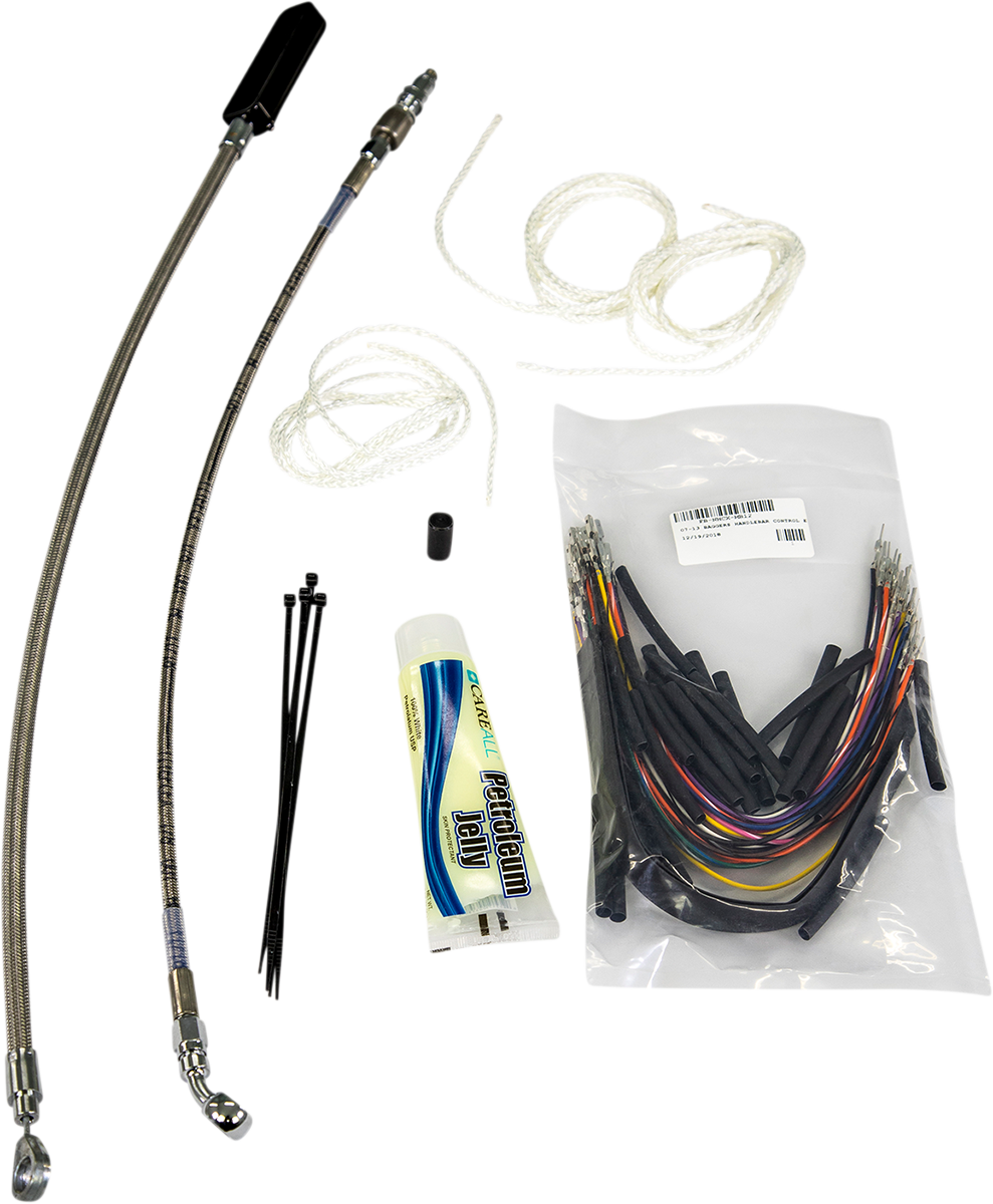 0662-0760 - FAT BAGGERS INC. Installation Kit - Cable Clutch - 16" - Braided 109116