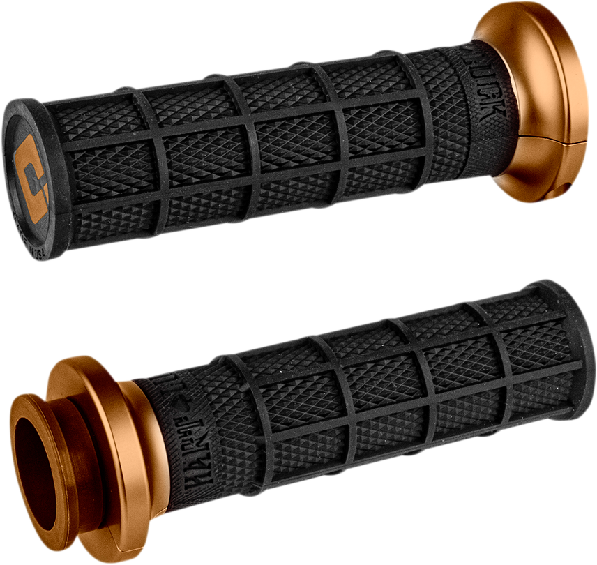 0630-2696 - ODI Grips - Hart Luck - TBW - Black/Bronze V31HTW-BZ-Z