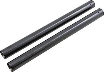 0404-0551 - CUSTOM CYCLE ENGINEERING Black Diamond-Like Fork Tubes -  49 mm - 23.50" Length T2012DL