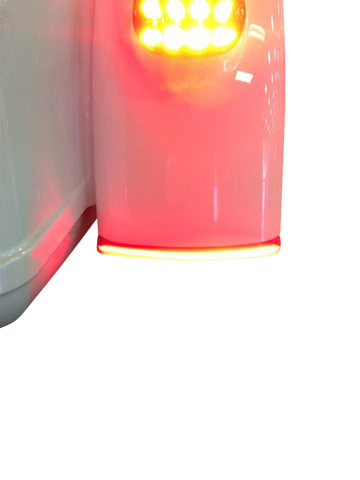 2040-2697 - CUSTOM DYNAMICS LED Fender LIght - Red Lens - Tri Glide CD-TGFENDER-R