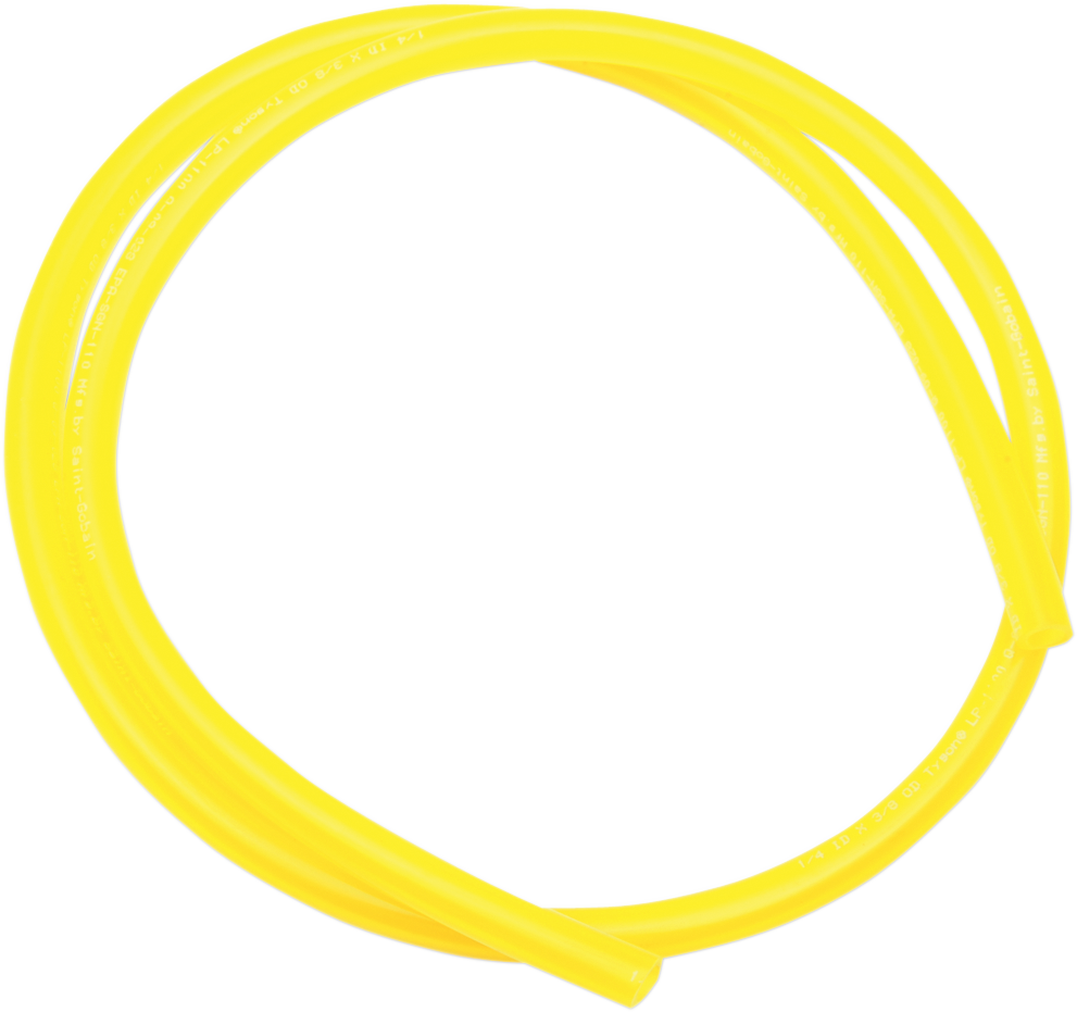 0706-0204 - MOTION PRO Low Permeation Fuel Line - Yellow - 1/4" - 3' 12-0071