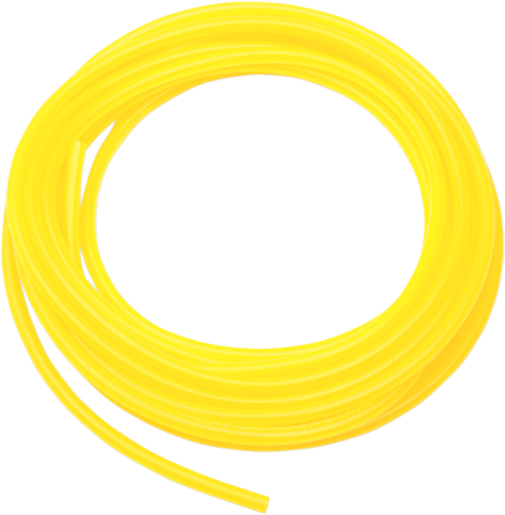 0706-0206 - MOTION PRO Low Permeation Fuel Line - Yellow - 1/4" - 25' 12-0068