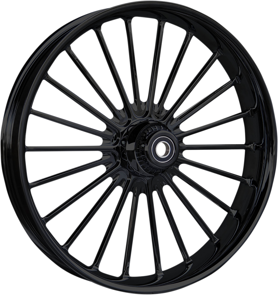 0201-2365 - RC COMPONENTS Illusion Front Wheel - Dual Disc/ABS - Black - 21"x3.50" 0321350-126B1