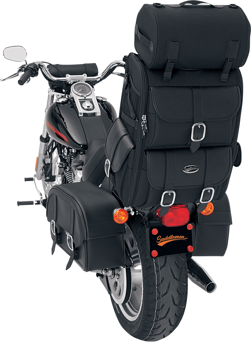 3515-0082 - SADDLEMEN S3500 Deluxe Sissy Bar Bag 3515-0082