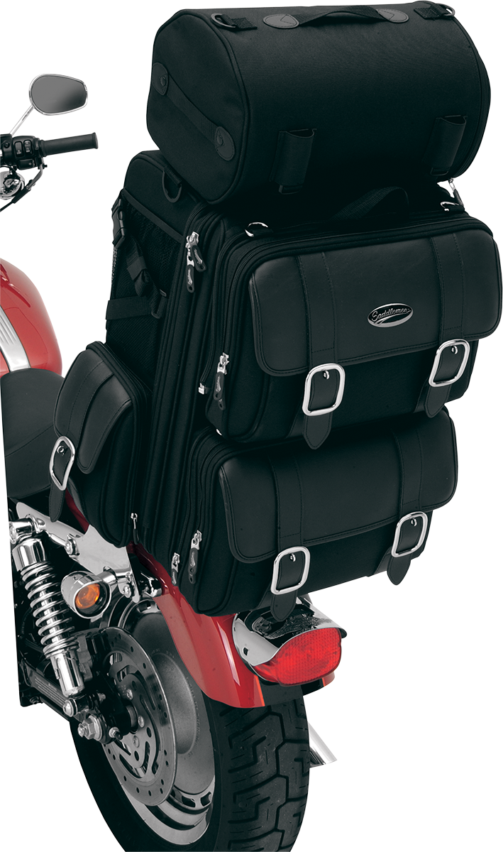 3515-0086 - SADDLEMEN S3200DE Deluxe Sissy Bar Bag EX000042