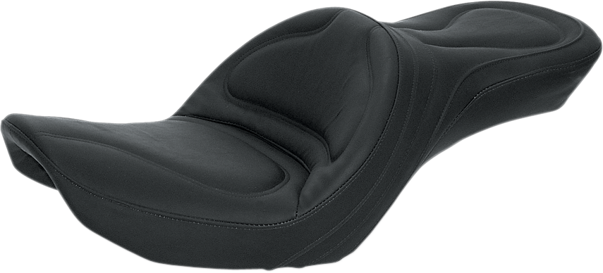 83G50JS - SADDLEMEN Seat - Explorer* - Without Backrest - Stitched - Black - FXDWG 83G50JS