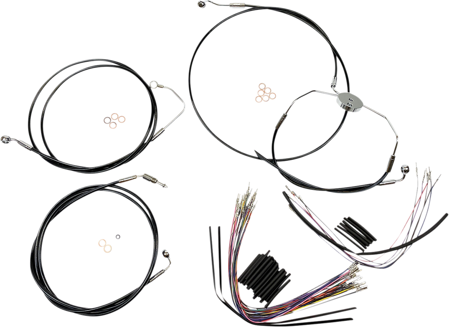 0662-0755 - MAGNUM Control Cable Kit - XR - Black 489022