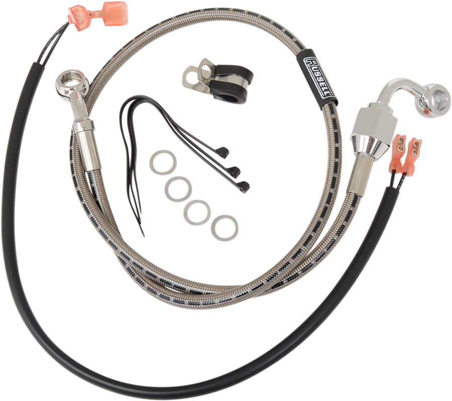 08835DS - RUSSELL Brake Line - Rear - Stainless Steel R08835DS