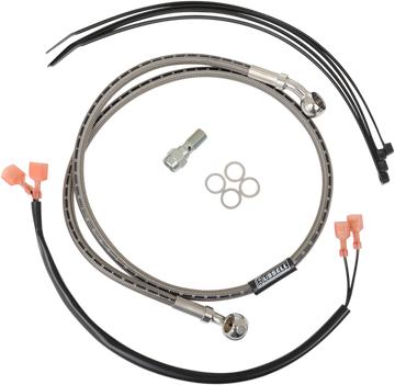 08838DS - RUSSELL Brake Line - Rear -  Stainless Steel R08838DS