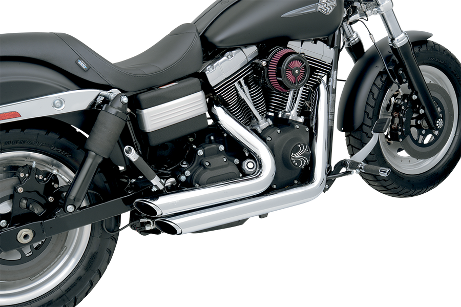 1800-0263 - VANCE & HINES Shortshots Staggered Exhaust System - Chrome 17217