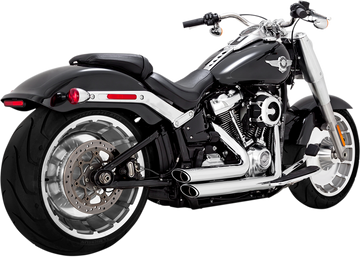 1800-2276 - VANCE & HINES Shortshots Staggered Exhaust System - Chrome 17235
