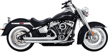 1800-2391 - VANCE & HINES Big Shots Staggered Exhaust - Chrome 17941