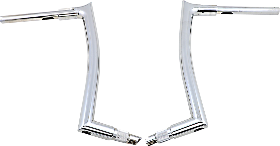 0601-5452 - FAT BAGGERS INC. Handlebar - Pointed Top - 16" - Chrome 808016