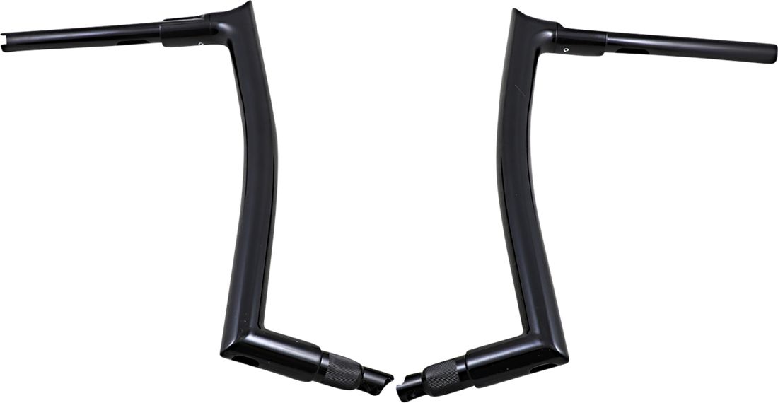 0601-5455 - FAT BAGGERS INC. Handlebar - Pointed Top - 16" - Black 808016-B