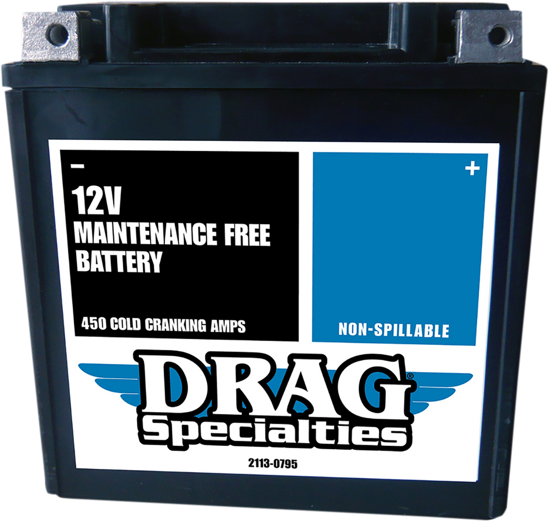 2113-0795 - DRAG SPECIALTIES AGM Battery - CTX30L FT CTX30L FA FT