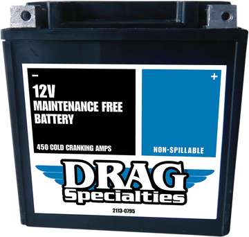 2113-0795 - DRAG SPECIALTIES AGM Battery - CTX30L FT CTX30L FA FT