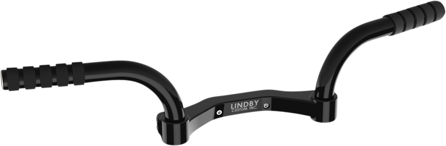 1624-0383 - LINDBY Adjustable Footrest - Black - FLH '14+ 281000