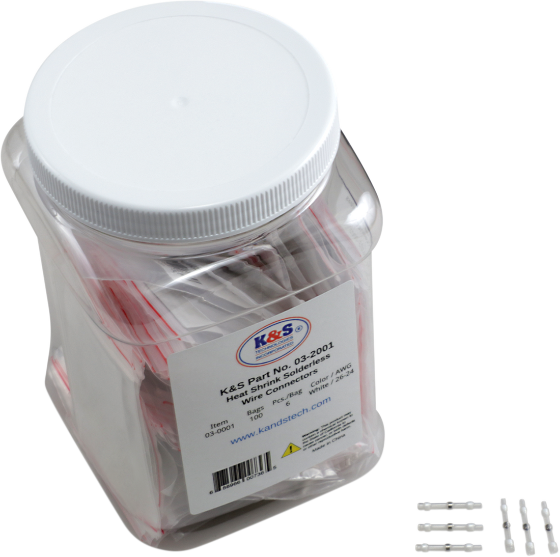 2120-0969 - K&S TECHNOLOGIES Solderless Wire Connectors 03-2001