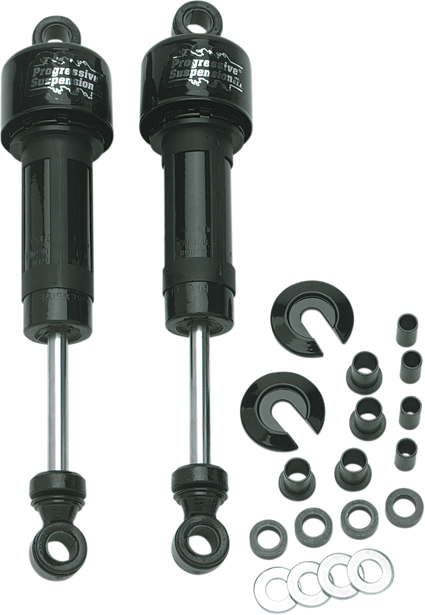 DS-310049 - PROGRESSIVE SUSPENSION Shocks w/out Spings - 12-Series - Black - 11.5" 12-1215BH