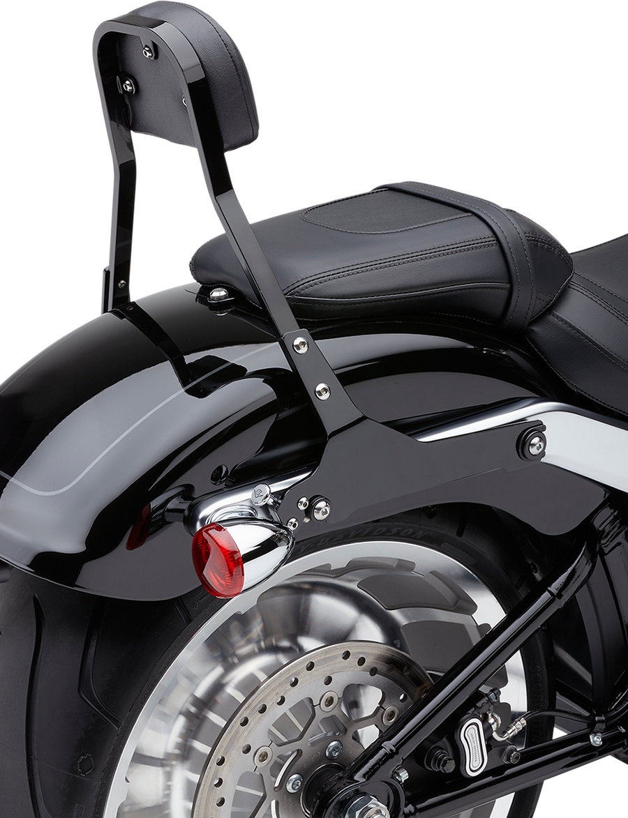 1501-0600 - COBRA Backrest Kit - 11" - Black - Softail 602-2027B