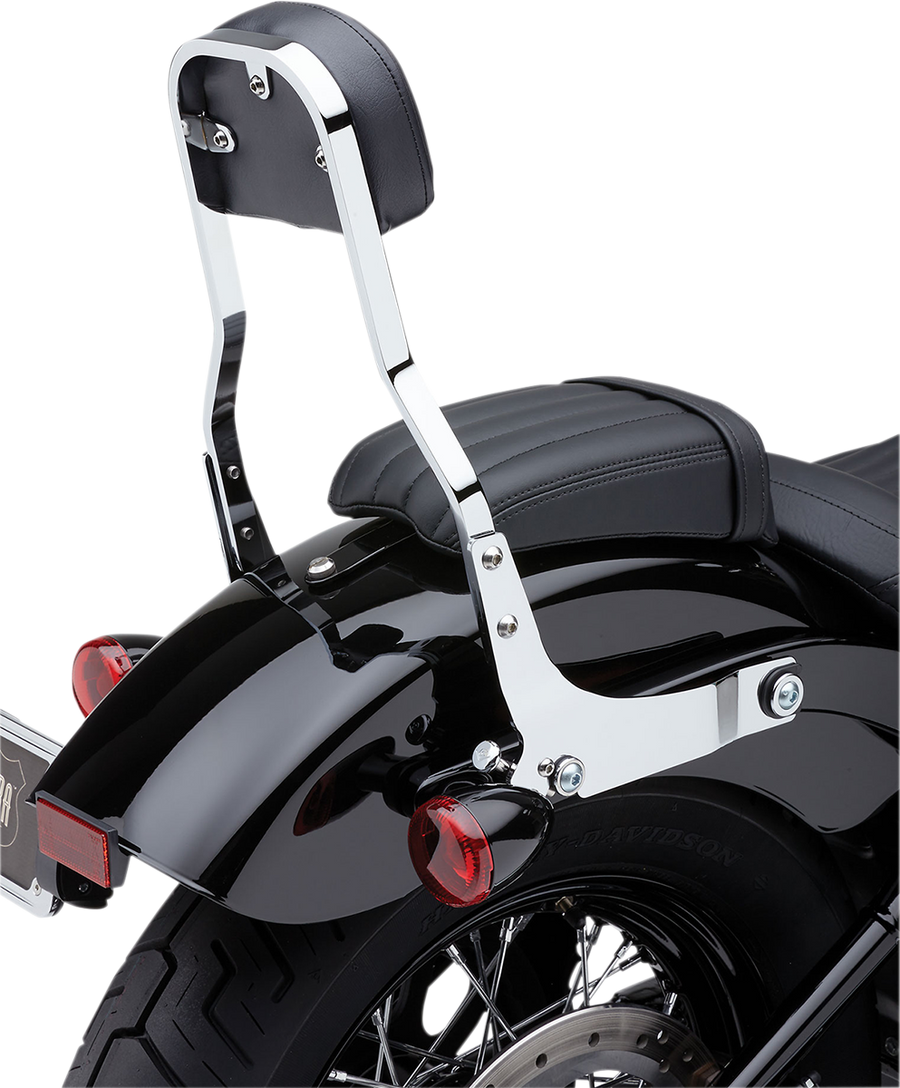 1501-0615 - COBRA Backrest Kit - 14" - Chrome - FXLR 602-2049