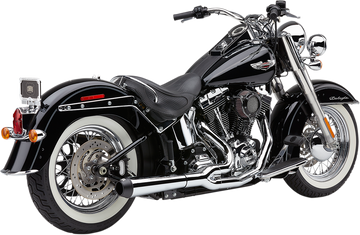 1800-2284 - COBRA El Diablo Exhaust - Chrome - '12-'17 Softail 6483