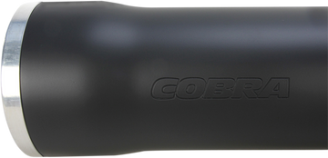 1801-0714 - COBRA 3" RPT Mufflers - Black 6052B