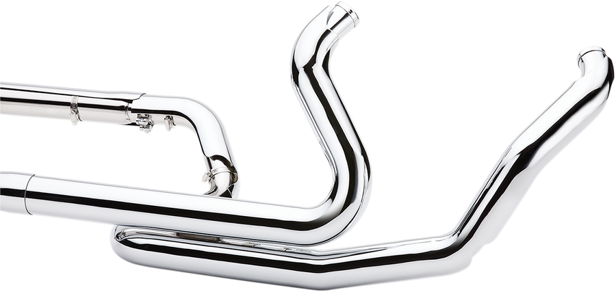 COBRA Powerport Headpipes - Chrome - '10-'16 Bagger 6253