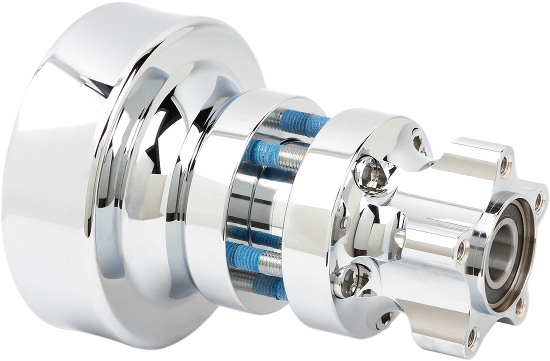 0213-0817 - ARLEN NESS Hub - Single Disc - Rear - Chrome - '09+ FLT 71-701
